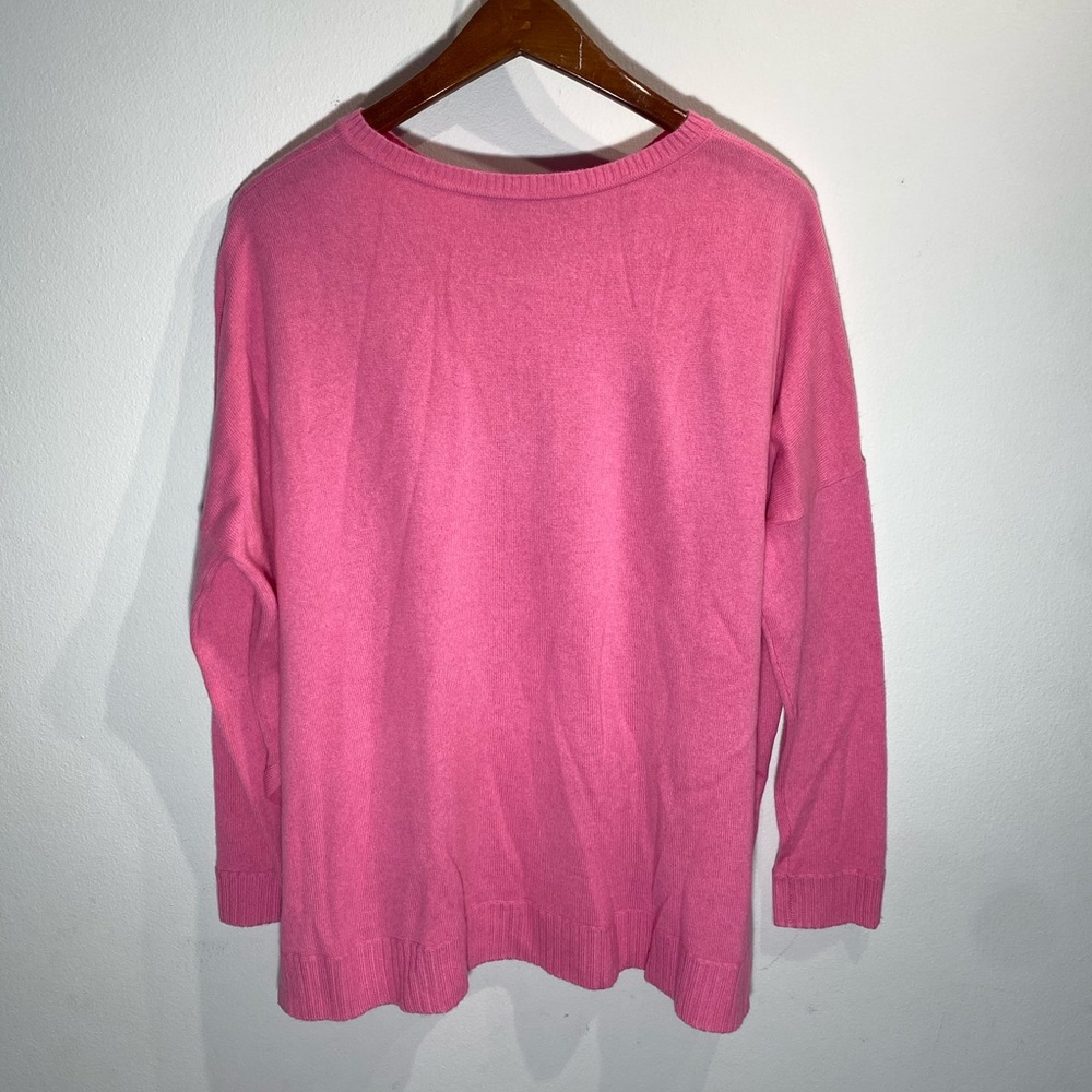 MAGASCHONI*Pink Flowy 100%Cashmere Sweater*Sm.$375 - Picture 7 of 10